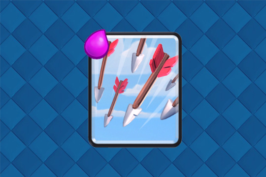 Clash Royale : Tout sur la Carte commune Flèches